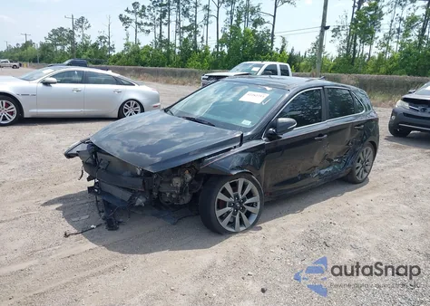 2018 Hyundai Elantra Gt Sport из США, поврежденный, VIN KMHH55LC2JU041274